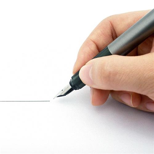 

Xiaomi Mijia KacoGreen SKY Fountain Pen 0.3mm-0.4mm with Ink Sac Pen Box -Titanium Grey