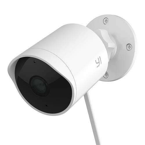 YI 1080p WiFi Outdoor Security IP Camera White