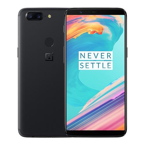 OnePlus 5T 6.01 Inch Smartphone 18:9 FHD+ Screen Snapdragon 835 Octa Core 6GB 64GB 20.0MP+16.0MP Dual Rear Cam OxygenOS NFC Dash Charge Type C Global ROM - Black