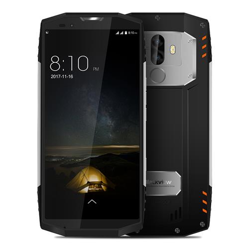 Blackview BV9000 Pro 5.7 Inch 4G LTE Smartphone 18:9  FHD+ Full Screen Waterproof IP68 6GB 128GB Helio P25 Octa Core Dual Rear Camera Android 7.1 4180mAh Quick Charge NFC - Silver