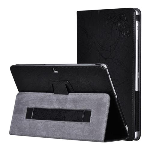 

Protective Leather Case with Kickstand for Cube iPlay10 - Black