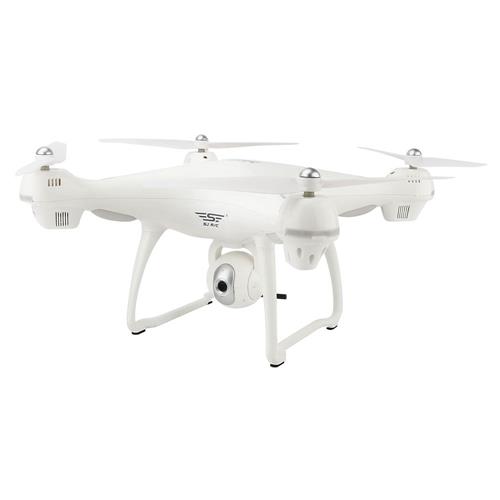 

SJRC S70W Dual GPS 2.4G WIFI FPV Drone with 720P HD Camera Follow Me Mode RC Quadcopter RTF - White