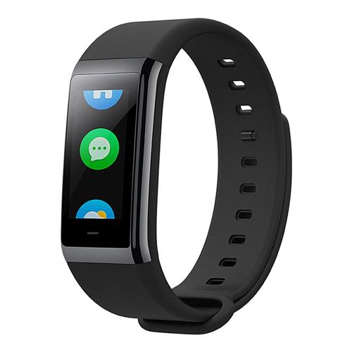 Xiaomi Huami Amazfit Cor MiDong Smart Bracelet 5ATM Waterproof 2.5D Color IPS Touch Screen 316L Stainless Steel Frame 1.23 Inch Bluetooth 4.1 Global Version - Black