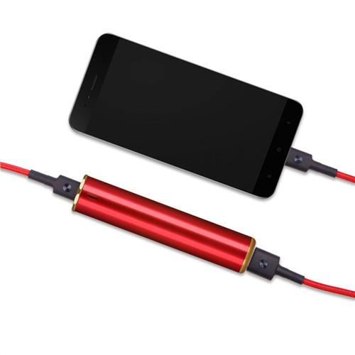 

Xiaomi Mijia FOXIO Lipstick 3350mAh Power Bank Type-C Port - Red