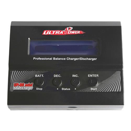 

Ultra Power UPB6 Mini 60W 6A DC Balance Charger For 2-6S Lipo Battery