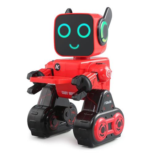 

JJRC R4 Cady Wile 2.4G Gesture Sensor Control Sound Interaction Money Management RC Robot - Red