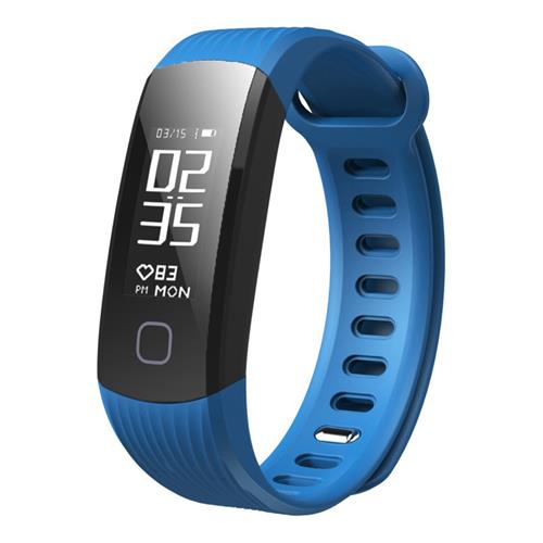 

Makibes HR1 Smart Bracelet Long Time Continuous Heart Rate Monitor Nordic nRF52832 IP67 Water Resistant Compatible With IOS Android - Blue