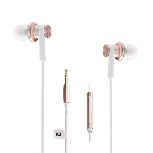 

Original Xiaomi Mi IV In-ear Dual Dynamic Driver Wired Control Earphone Headphone with MIC for Android iOS - Gold