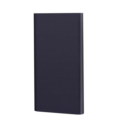 Original Xiaomi Ultra-thin 10000mAh Lithium Polymer Power Bank 2 - Black