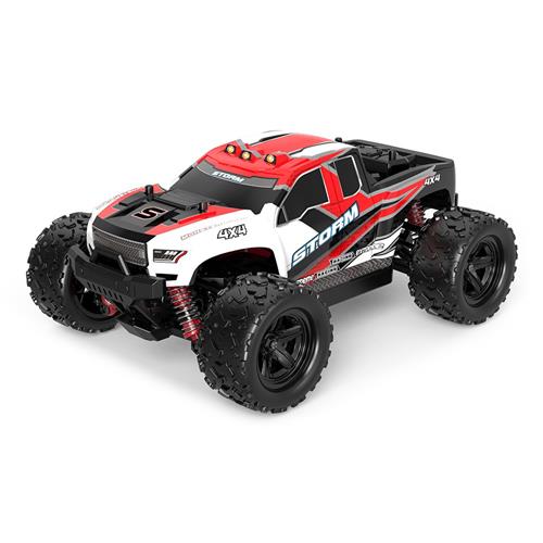

HS18301 1:18 2.4G 4WD Brushed Off-road RC Car RTR - Red