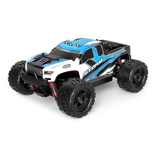 

HS18302 1:18 2.4G 4WD Brushed Off-road RC Car RTR - Blue
