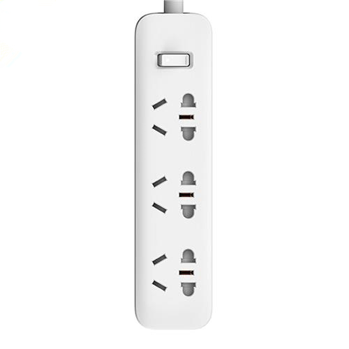 

Xiaomi CHING MI CXB01QM Power Strip Mini Socket 3 Outlet 1 Meter Socket -White
