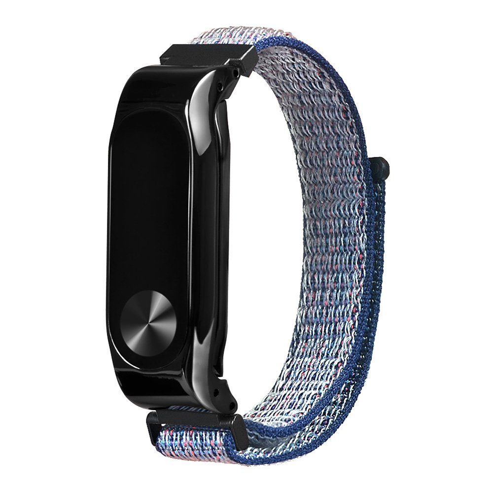 

Replacement Wrist Strap Wearable Nylon Wristband For Xiaomi Mi Band 2 Smart Bracelet - Blue