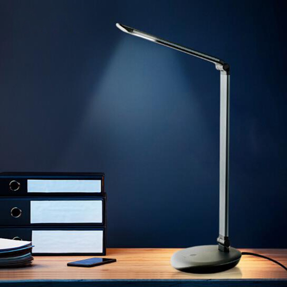 Philips Lever LED Desk Lamp Touch Sensor Control 5W Black