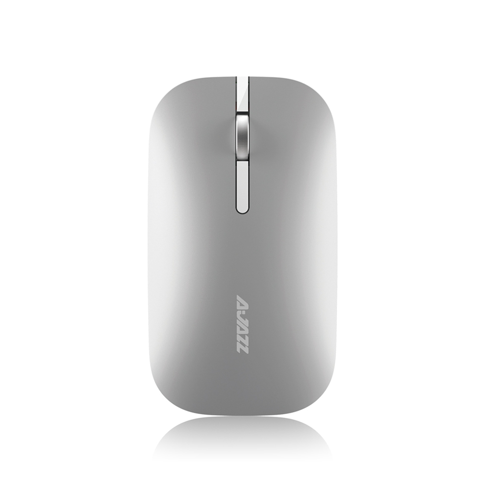 

Ajazz I25T Bluetooth 2.4G Dual Mode Wireless Mouse Mute Thin Design - Silver