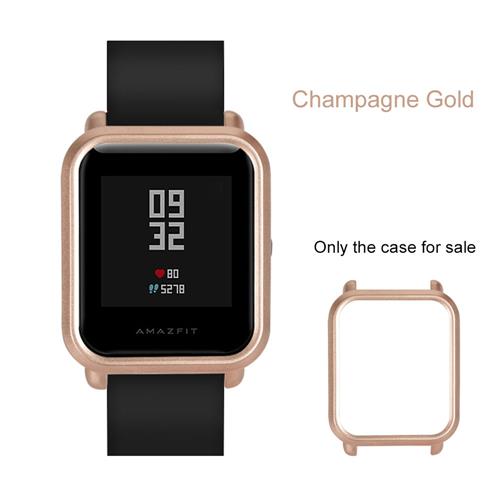 

Protective Cover Case For Huami Amazfit Bip Smartwatch PC Case Multiple Color - Champagne Gold