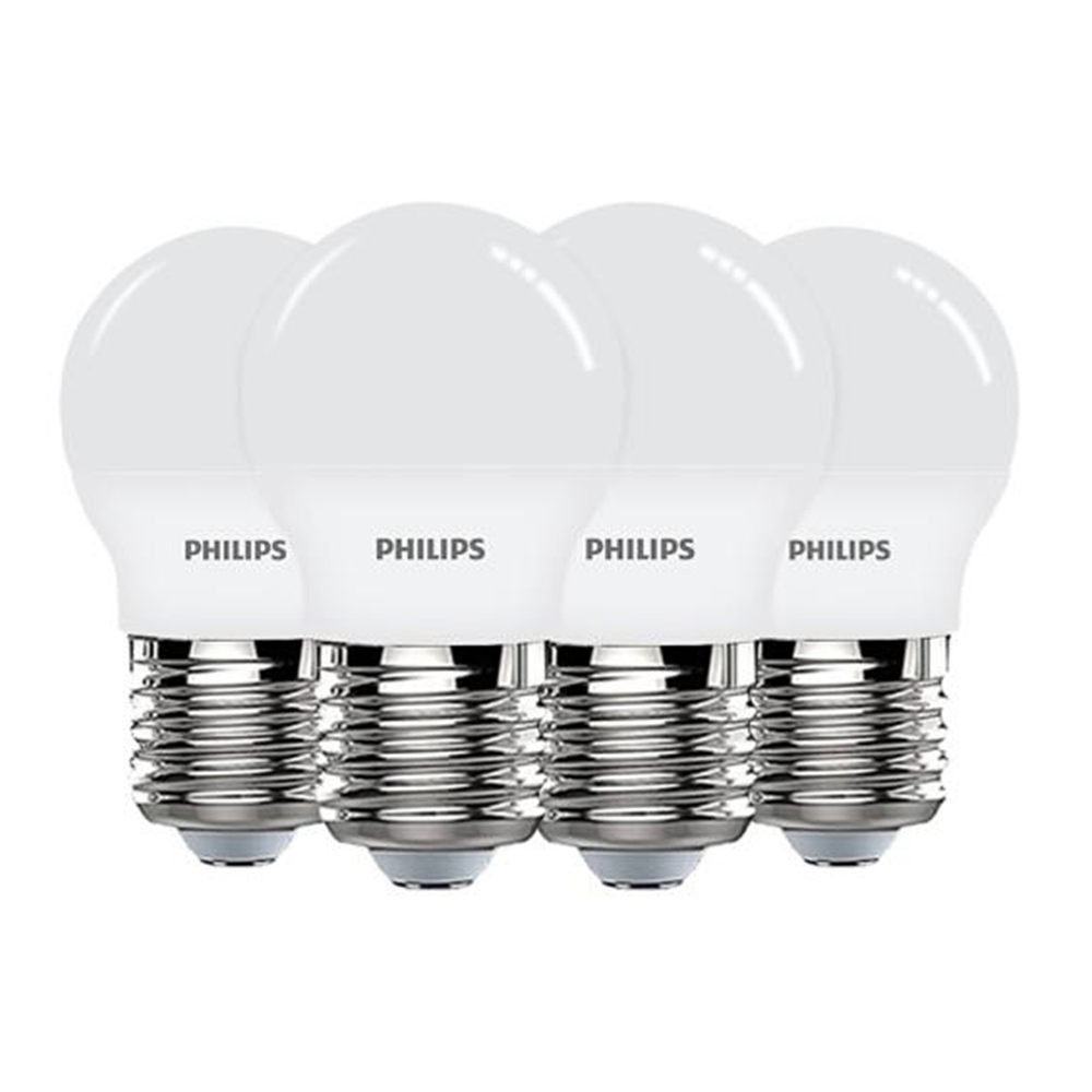 Mos meel Onafhankelijk 4PCS Philips LED Bulb 3.5W E27 Screw 3000K Yellow Light