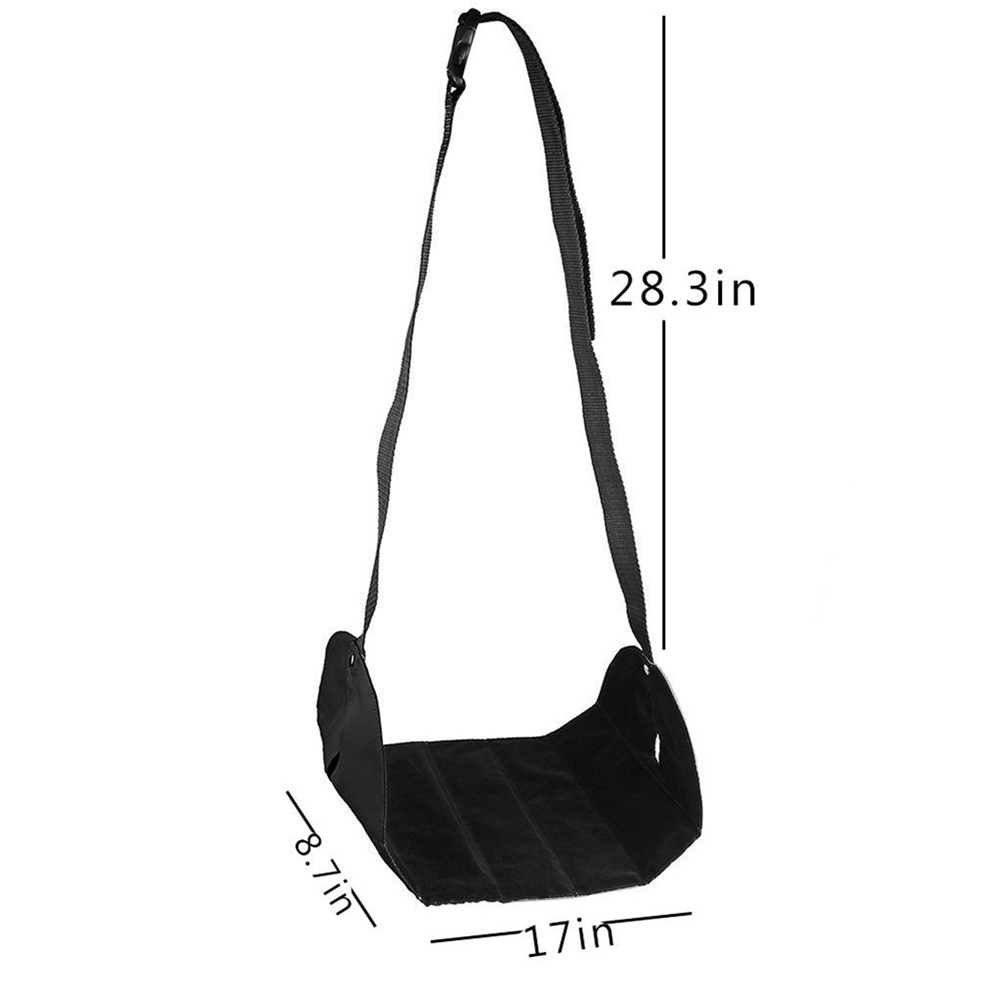 Foot Rest Hammock Black