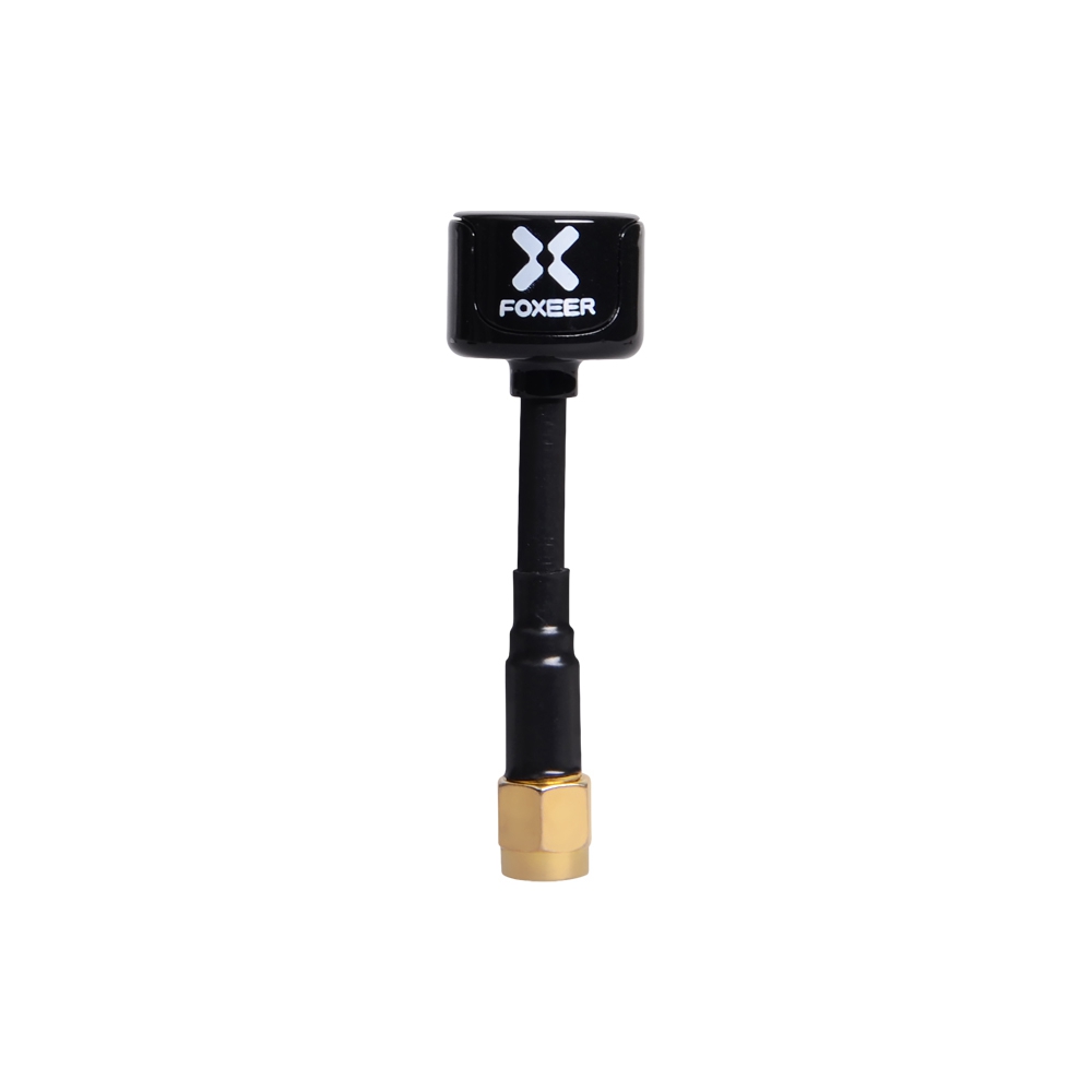 

2PCS Foxeer Lollipop 5.8G 2.3dBi 59mm RHCP Mini FPV Antenna for Transmitter Receiver RP-SMA Male - Black