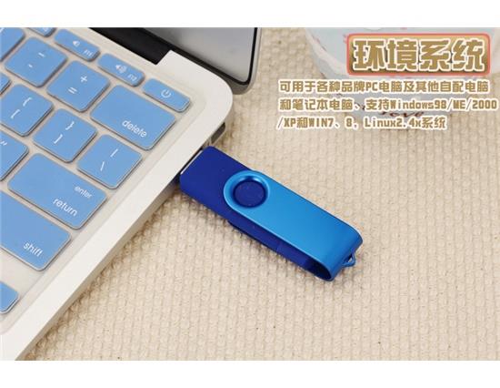 

Dual Plug OTG Jump Drive USB Flash Drive 32GB for Mobile Phone Tablet PC Memory Stick USB Stick - Dark blue