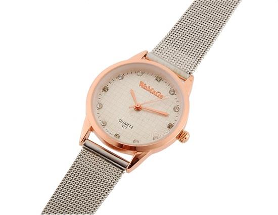 WoMaGe 471 Analog Watch Gold