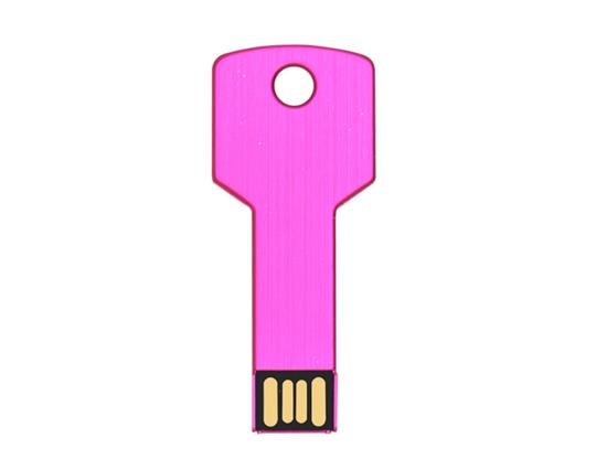 New Fashion Metal Key USB Flash Drive 32GB USB Flash Drive - Rose