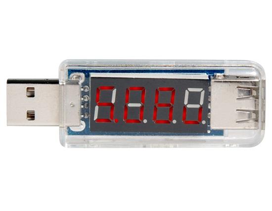 Breett Mini Car USB Voltage Current Meter Test Tool