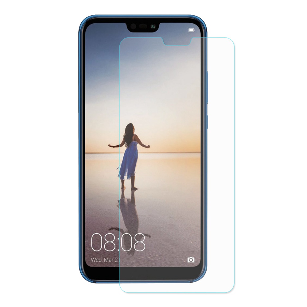 Hat-Prince 9H Tempered Glass Screen Protector For HUAWEI P20 Lite 0.26mm 2.5D Membrane Glass Film - Transparent