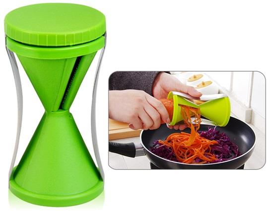 

Spiral Slicer Vegetable Shred Device(Green