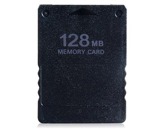 

128MB Memory Card for PS2 With IC Technology - Black