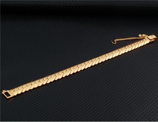 24K Gold Plated Copper Bracelet   24k Gold Plated Copper Bracelet 1571986590575 