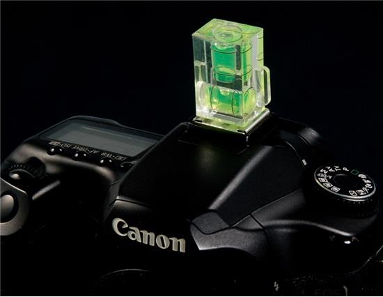 

EOSCN Double Axis Bubble Spirit Hot Shoe Level Gradienter for Canon Nikon Pentax Olympus DSLR Cameras - Green