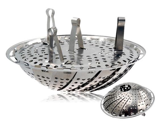 Stainless Steel Foldable Steaming Rack