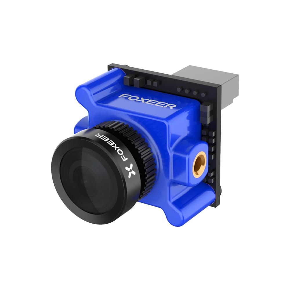

Foxeer Monster Micro Pro WDR 1200TVL 1.8mm 1/2.9" CMOS Sensor 16:9 5-40V Wide Voltage FPV Camera N/P Switchable - Blue