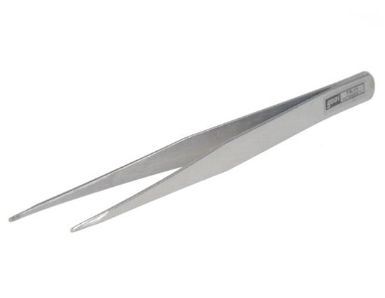 

MX0091S 900i Anti-magnetic Stainless Steel Cell Phone Repair Straight Tweezers - Silver