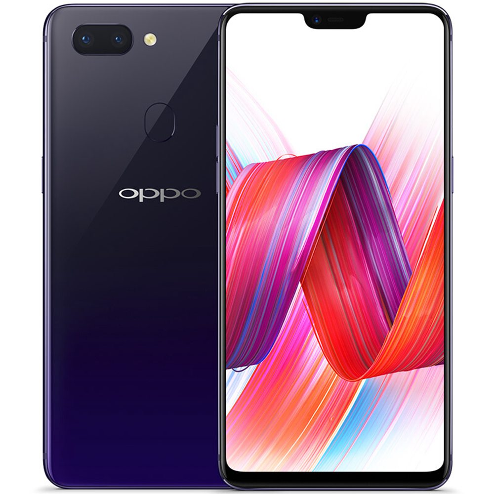 OPPO R15 PACM00 6.28 Inch 4G LTE Smartphone FHD+ MTK Helio P60 6GB 128GB 16.0MP+5.0MP Dual Rear Cameras Android 8.1 - Purple