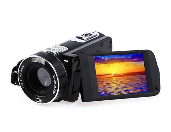 

AMKOV DV161 24MP Digital Video Camera FHD 1920*1080 18X Digital Zoom 2.7 inch 270 Degree Rotation LCD Screen
