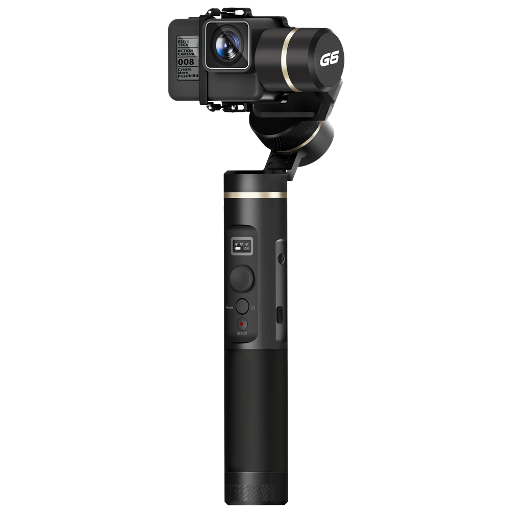 

Feiyu Tech G6 3-Axis Brushless Handheld Gimbal Stabilizer for GoPro HERO6 HERO5 RX0 Action Camera