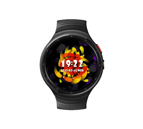 Z10 Smartwatch Phone Dynamic Watch Face Black