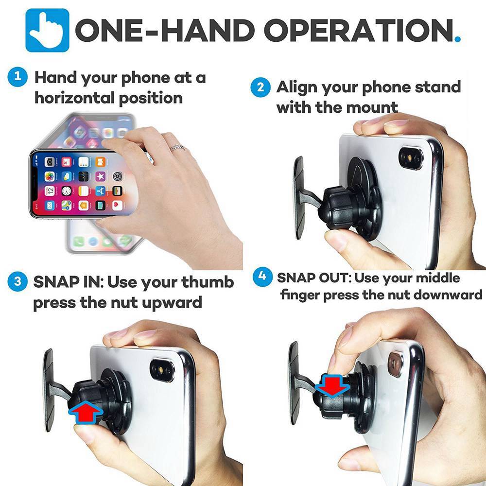 CM300 Pop Stand Socket Car Mount Fast Delivery Air Vent Sockets