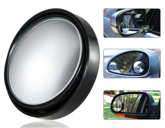 

3R-035 Adjustable Wide-Angle Blind Spot Mirror 50MM - Silver