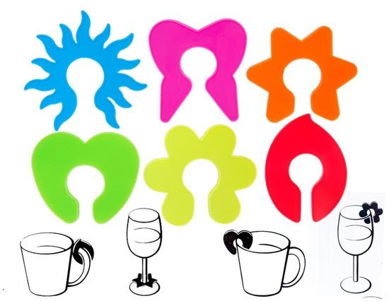 

KM Silicone Drink Markers - Random Delivery