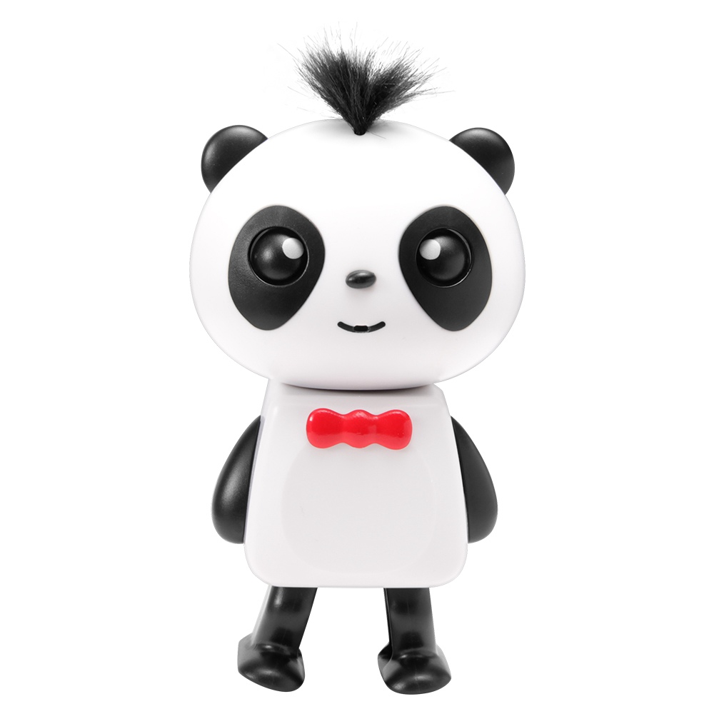 Music Panda Bluetooth Music RC Robot Black