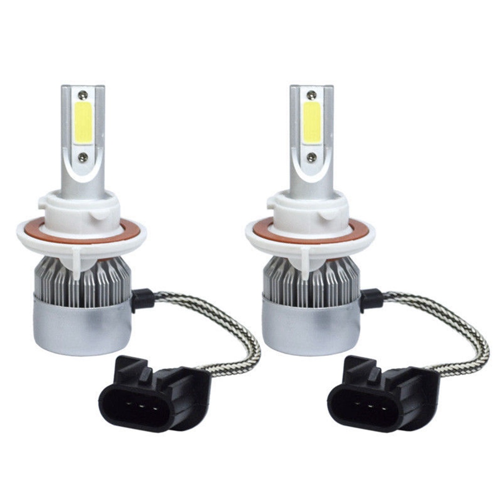 H13 9008 LED Headlight Dual Beam Bulbs 6000K 8000LM R1 Series