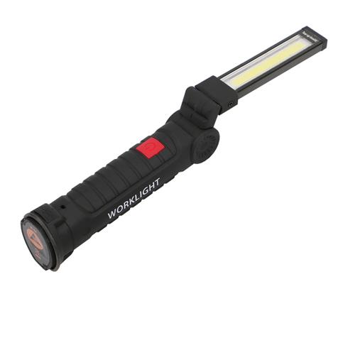 Ourdoor USB Rechargeable LED Handheld Torches Magnetic Work Light Inspection UK 