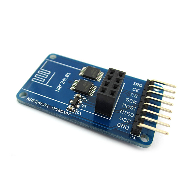 2.4GHz Wireless Transceiver NRF24L01 Adapter Module 3.3V / 5V ...