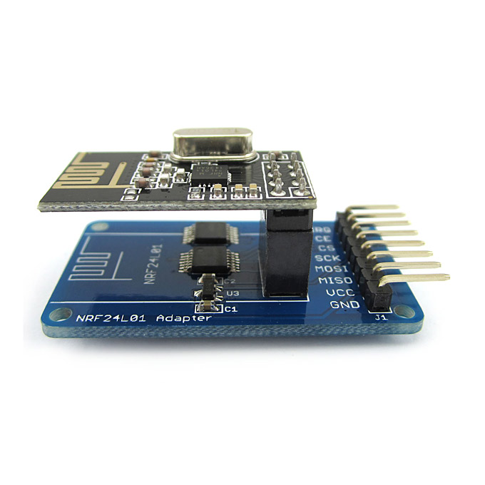 2.4GHz Wireless Transceiver NRF24L01 Adapter Module 3.3V / 5V ...