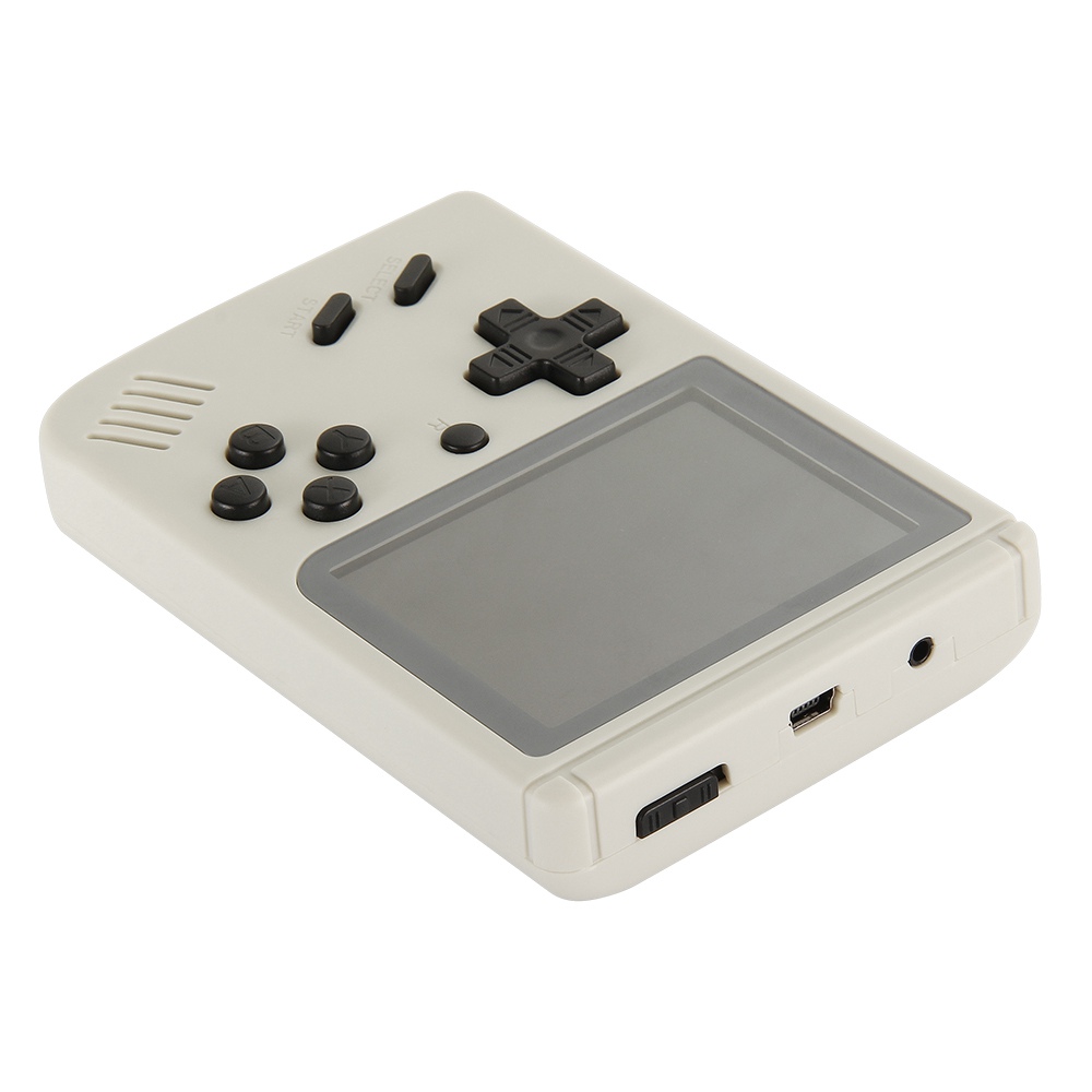 Built-in 168 Classic Game Retro FC Handheld Console White
