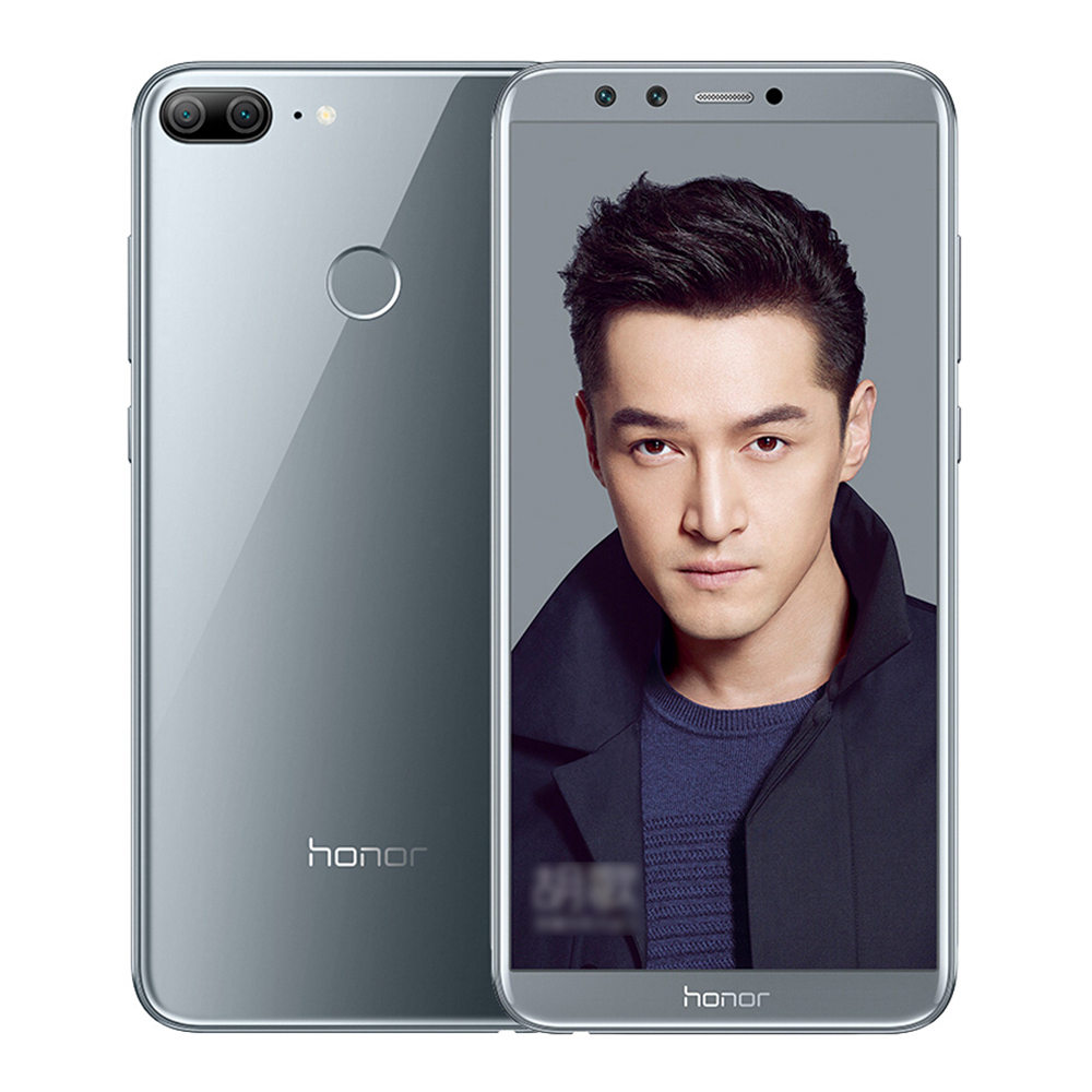 HUAWEI Honor 9 Lite 5.65 Inch Smartphone Kirin 659 3GB 32GB Dual 13MP Cameras Android 8.0 FHD+ Screen Touch ID - Gray