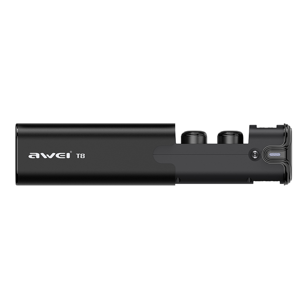 Awei T8 TWS Sport Bluetooth Earphone Black